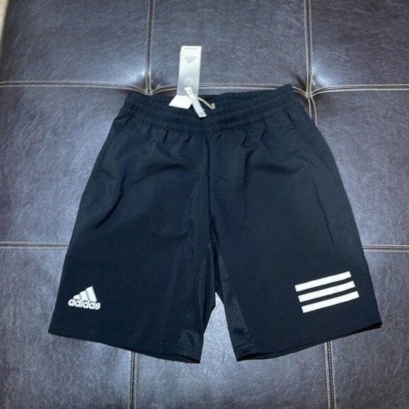 Adidas Men's Club 3STR Shorts - Picture 3 of 7